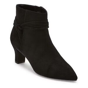 NiB East 5th Women's Mander Block Heel Booties Black Size 7 M $95 RY1332